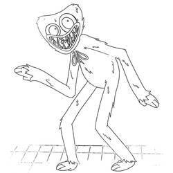 Poppy Playtime (Toys and Games) coloring page #189614 to print and color