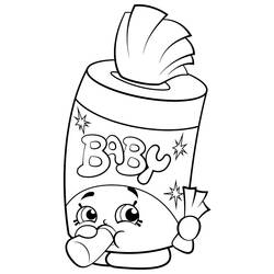Shopkins (Toys and Games) coloring page #195789 to print and color