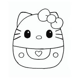 Coloring page: Squishmallows (Toys and Games) #219298 - Free Printable Coloring Pages