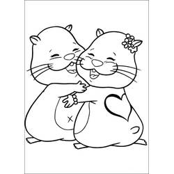 Coloring pages: Zhu Zhu Pets - Free Printable Coloring Pages