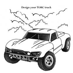 Coloring page: 4X4 (Transportation) #145945 - Printable coloring pages