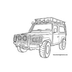 Coloring page: 4X4 (Transportation) #145971 - Printable coloring pages