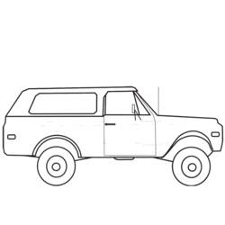 Coloring page: 4X4 (Transportation) #146005 - Printable coloring pages