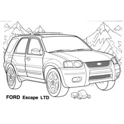 Coloring page: 4X4 (Transportation) #146012 - Printable coloring pages