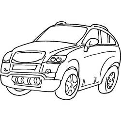 Coloring page: 4X4 (Transportation) #146033 - Printable coloring pages