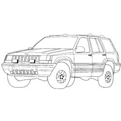 Coloring page: 4X4 (Transportation) #146074 - Printable coloring pages