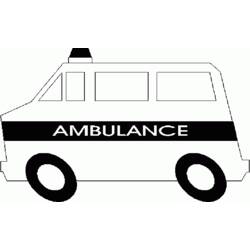 Coloring page: Ambulance (Transportation) #136762 - Free Printable Coloring Pages