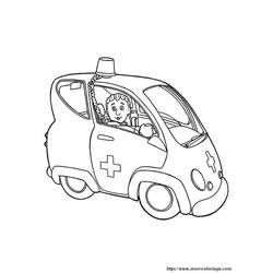 Coloring page: Ambulance (Transportation) #136839 - Free Printable Coloring Pages