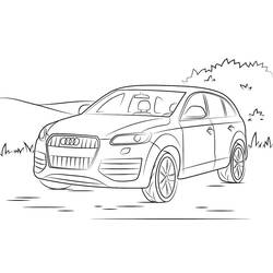 Audi (Transportation) coloring page #174804 to print and color