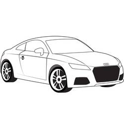 Audi (Transportation) coloring page #174805 to print and color