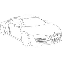 Audi (Transportation) coloring page #174813 to print and color