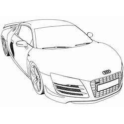 Audi (Transportation) coloring page #174815 to print and color