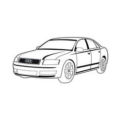 Audi (Transportation) coloring page #218600 to print and color