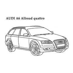 Audi (Transportation) coloring page #218602 to print and color
