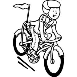 Coloring page: Bike / Bicycle (Transportation) #136942 - Printable coloring pages