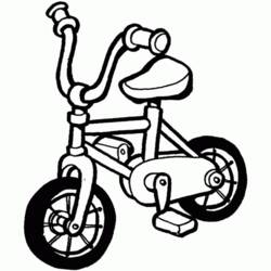 Coloring page: Bike / Bicycle (Transportation) #136944 - Printable coloring pages