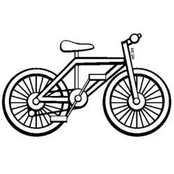 Coloring page: Bike / Bicycle (Transportation) #136951 - Printable coloring pages