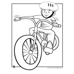 Coloring page: Bike / Bicycle (Transportation) #136958 - Free Printable Coloring Pages