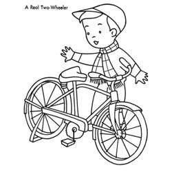 Coloring page: Bike / Bicycle (Transportation) #136959 - Free Printable Coloring Pages