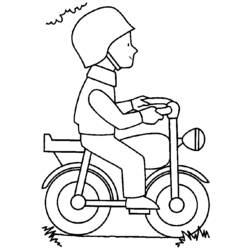 Coloring page: Bike / Bicycle (Transportation) #136969 - Free Printable Coloring Pages