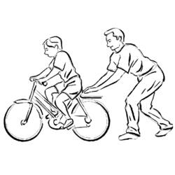 Coloring page: Bike / Bicycle (Transportation) #136974 - Free Printable Coloring Pages