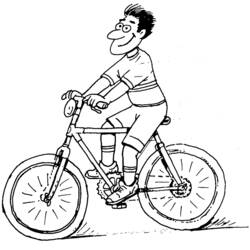 Coloring page: Bike / Bicycle (Transportation) #136975 - Printable coloring pages