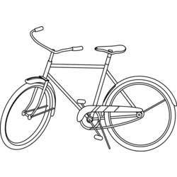 Coloring page: Bike / Bicycle (Transportation) #136976 - Printable coloring pages