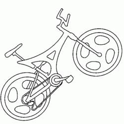 Coloring page: Bike / Bicycle (Transportation) #136980 - Free Printable Coloring Pages