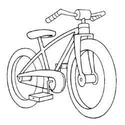 Coloring page: Bike / Bicycle (Transportation) #136982 - Free Printable Coloring Pages