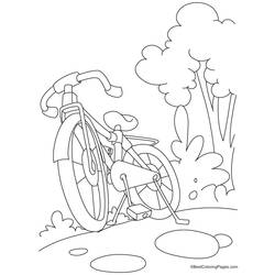 Coloring page: Bike / Bicycle (Transportation) #137028 - Free Printable Coloring Pages