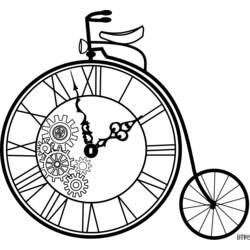 Coloring page: Bike / Bicycle (Transportation) #137053 - Free Printable Coloring Pages