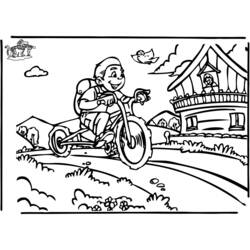 Coloring page: Bike / Bicycle (Transportation) #137078 - Free Printable Coloring Pages