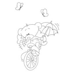 Coloring page: Bike / Bicycle (Transportation) #137103 - Free Printable Coloring Pages