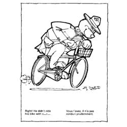 Coloring page: Bike / Bicycle (Transportation) #137147 - Free Printable Coloring Pages
