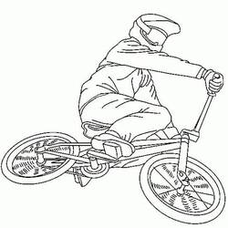 Bike / Bicycle (Transportation) coloring page #175425 to print and color