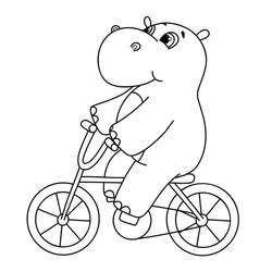 Bike / Bicycle (Transportation) coloring page #217332 to print and color