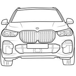 Coloring page: BMW (Transportation) #204410 - Free Printable Coloring Pages