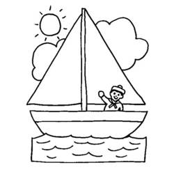 Coloring page: Boat / Ship (Transportation) #137441 - Free Printable Coloring Pages