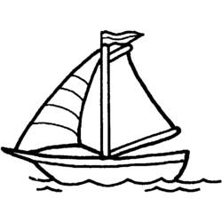 Coloring page: Boat / Ship (Transportation) #137445 - Printable coloring pages