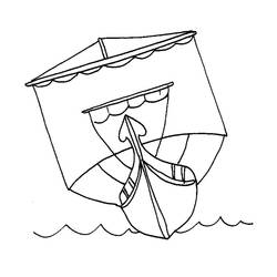 Coloring page: Boat / Ship (Transportation) #137474 - Free Printable Coloring Pages