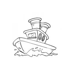 Coloring page: Boat / Ship (Transportation) #137489 - Free Printable Coloring Pages