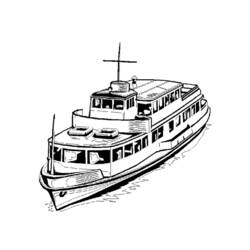 Coloring page: Boat / Ship (Transportation) #137519 - Free Printable Coloring Pages