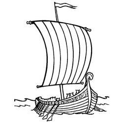 Coloring page: Boat / Ship (Transportation) #137520 - Free Printable Coloring Pages
