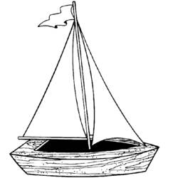 Coloring page: Boat / Ship (Transportation) #137547 - Free Printable Coloring Pages