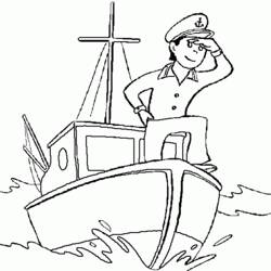 Coloring page: Boat / Ship (Transportation) #137565 - Printable coloring pages