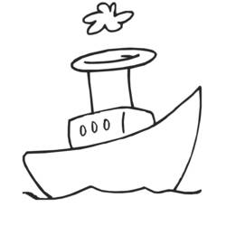 Coloring page: Boat / Ship (Transportation) #137567 - Printable coloring pages