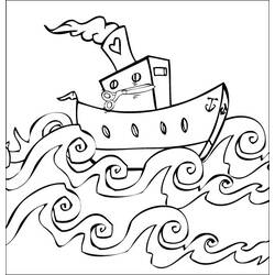 Coloring page: Boat / Ship (Transportation) #137595 - Free Printable Coloring Pages