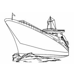 Coloring page: Boat / Ship (Transportation) #137601 - Free Printable Coloring Pages