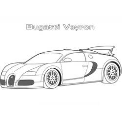 Bugatti (Transportation) coloring page #174791 to print and color