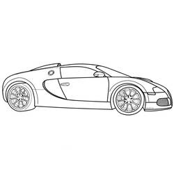 Bugatti (Transportation) coloring page #174799 to print and color